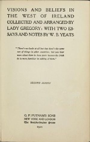 [Gutenberg 43974] • Visions and Beliefs in the West of Ireland, Second Series